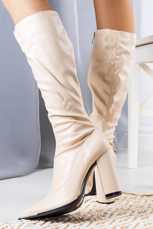 Stivaletti beige Velass