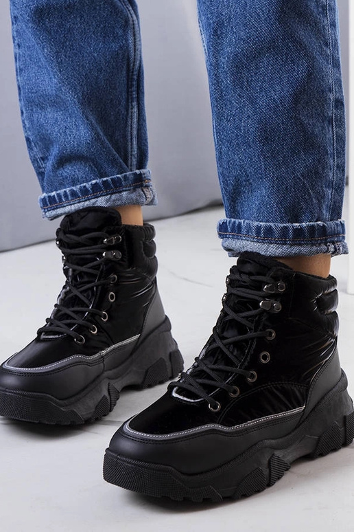 Stivali Rimu isolati neri