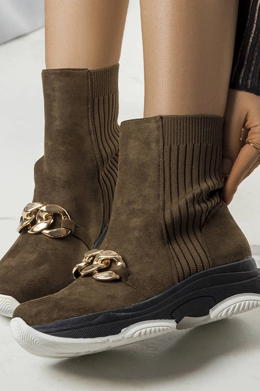 Stivaletti isolati con catena Ulster...