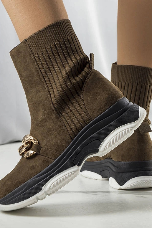 Stivaletti isolati con catena Ulster...