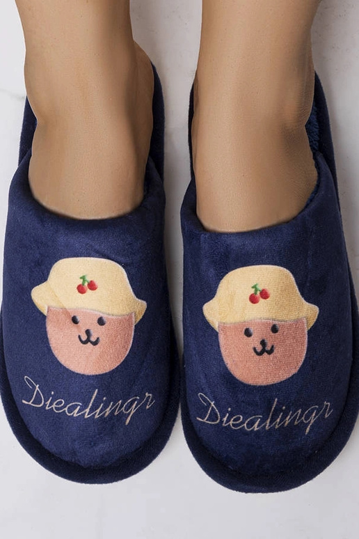 Pantofole morbide blu navy Diealings