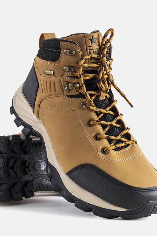 Stivali da trekking invernali marroni...