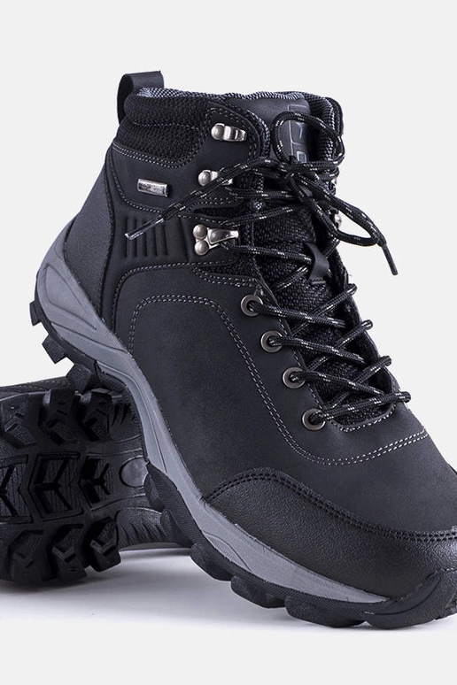 Stivali da trekking invernali neri da...