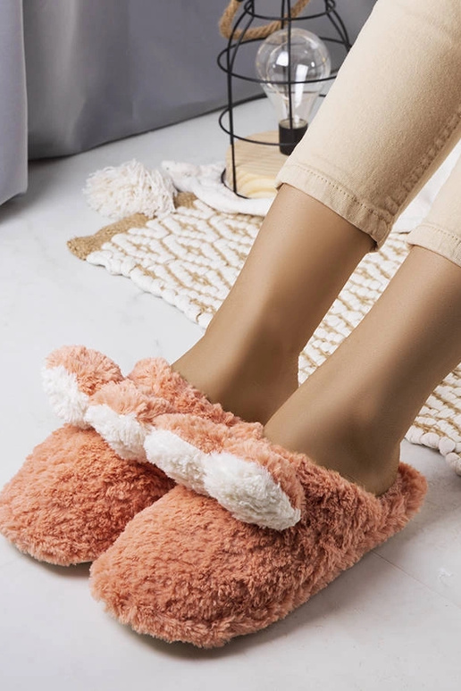 Pantofole morbide rosa scuro Rabit