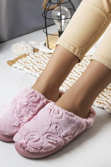 Pantofole morbide rosa Maren