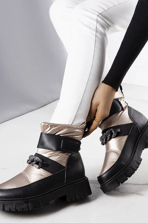 Stivali da neve con catena d'oro Ephraim