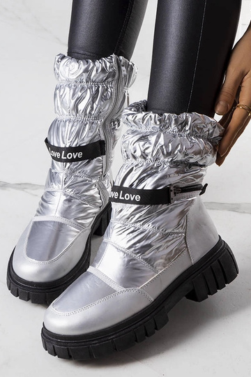 Stivali invernali argento,... 2