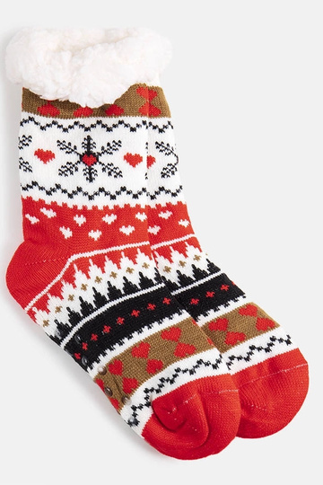 Calze invernali arancioni...