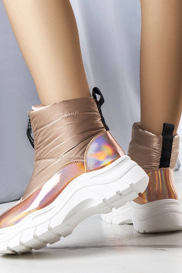 Stivali invernali dorati... 2