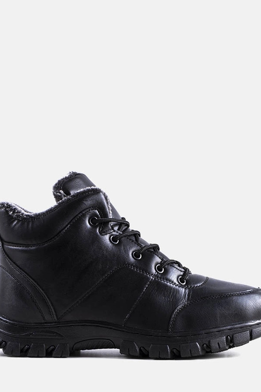 Stivali Trenton isolati in vernice nera Stivali Trenton isolati in vernice nera