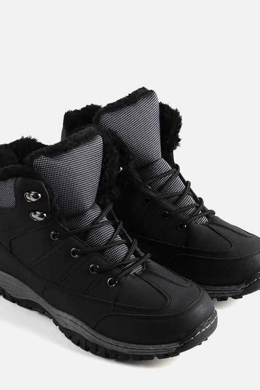 Scarpe da trekking invernali nere,...