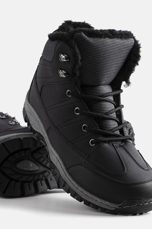 Scarpe da trekking invernali nere,...