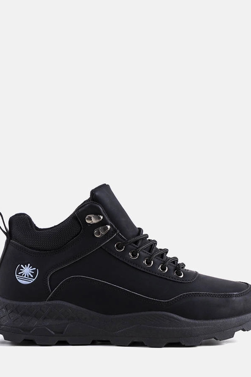 Stivali Aidan neri isolati