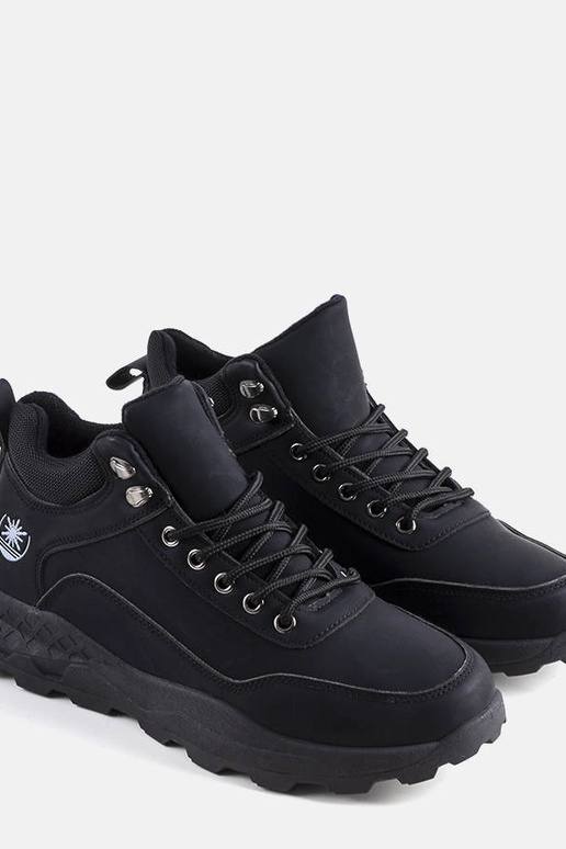 Stivali Aidan neri isolati