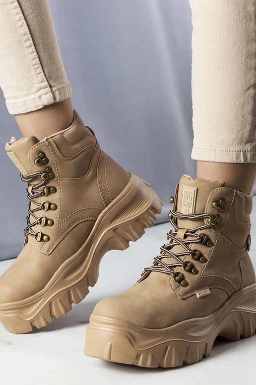 Scarpe da trekking color sabbia, "Big...