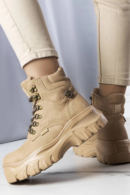 Scarpe da trekking color sabbia, "Big...