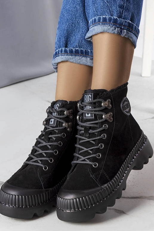 Stivaletti neri isolati Big Star...