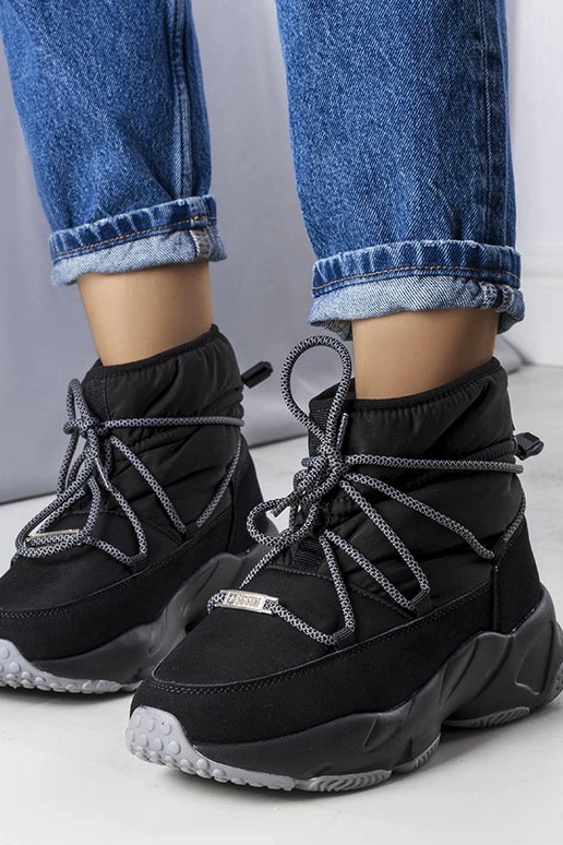 Stivali da neve neri Big Star KK274274