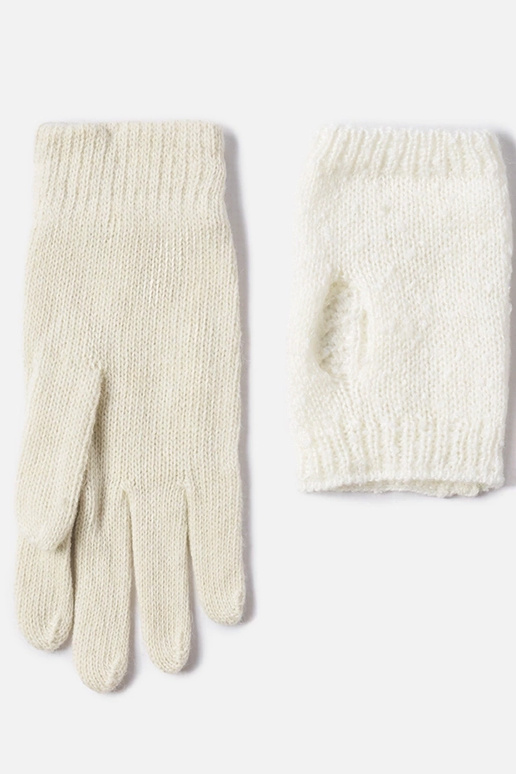 Guanti Dakota Mittens bianchi