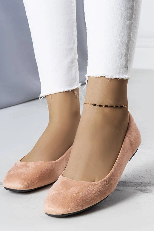 Ballerine Jules in eco-suede rosa