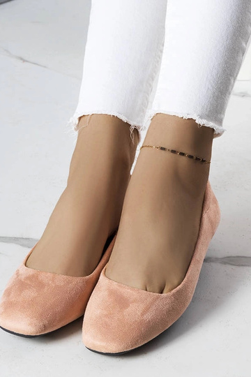 Ballerine Jules in eco-suede rosa 2
