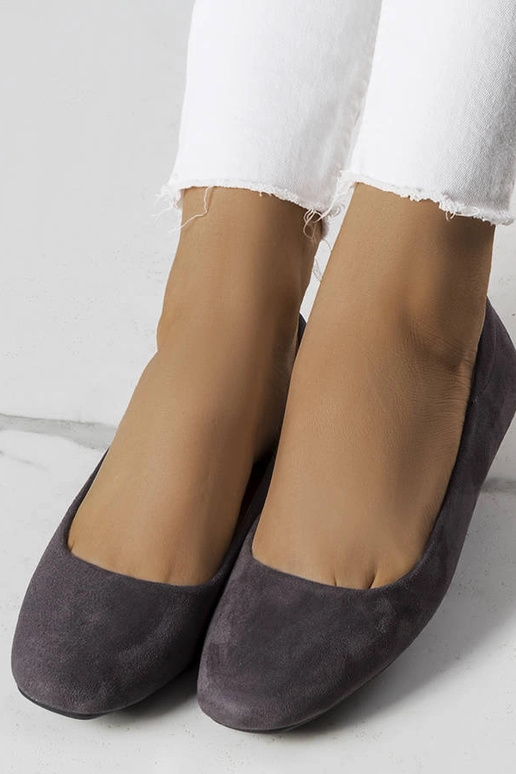Ballerine in eco-suede Jules Gray