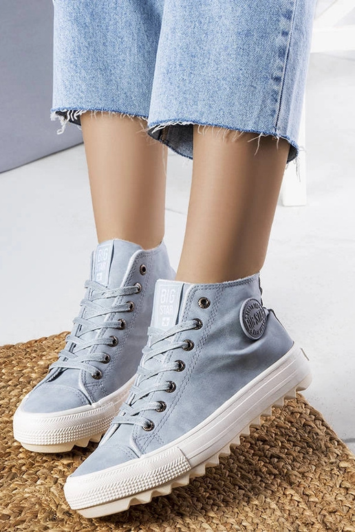 Sneakers blu isolate Big Star EE274115