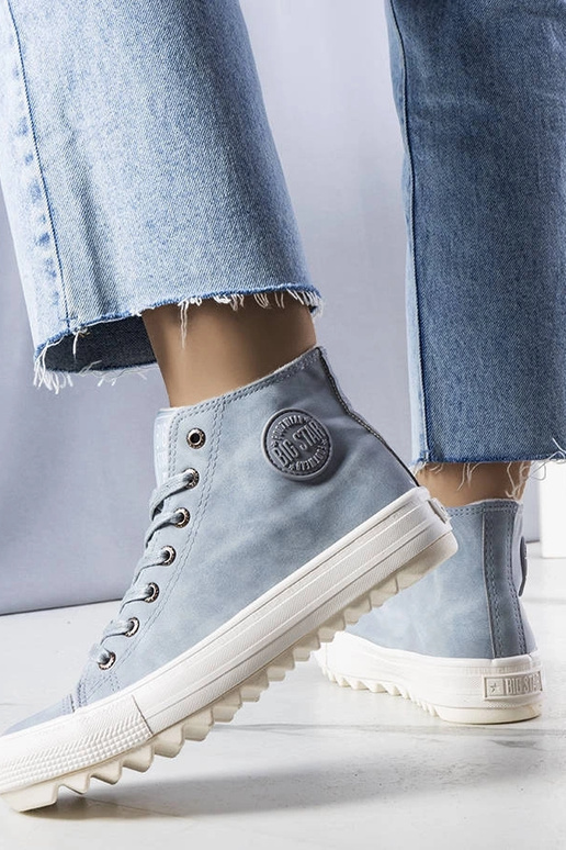 Sneakers blu isolate Big Star EE274115