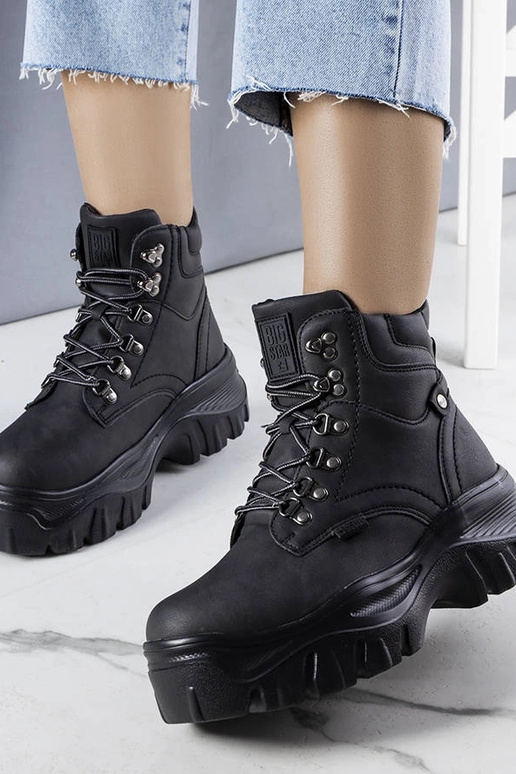 Stivali neri Big Star KK274368