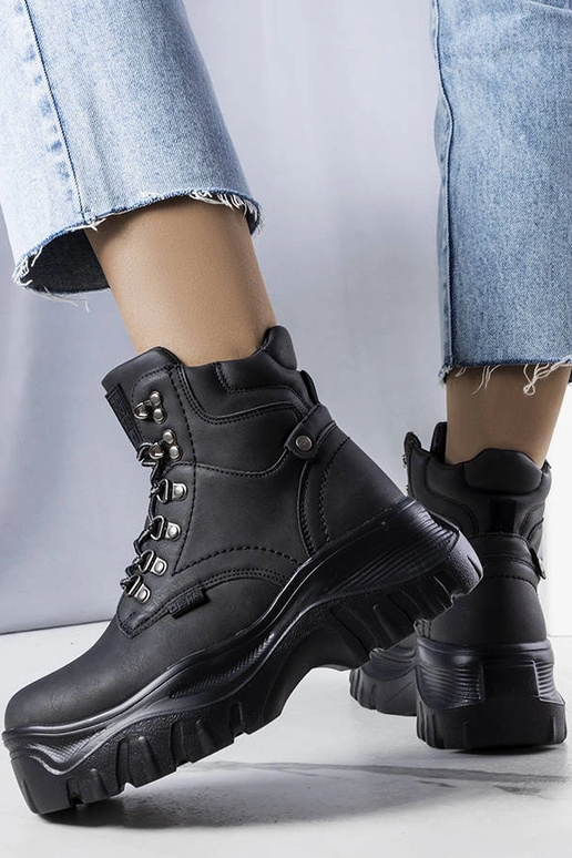 Stivali neri Big Star KK274368