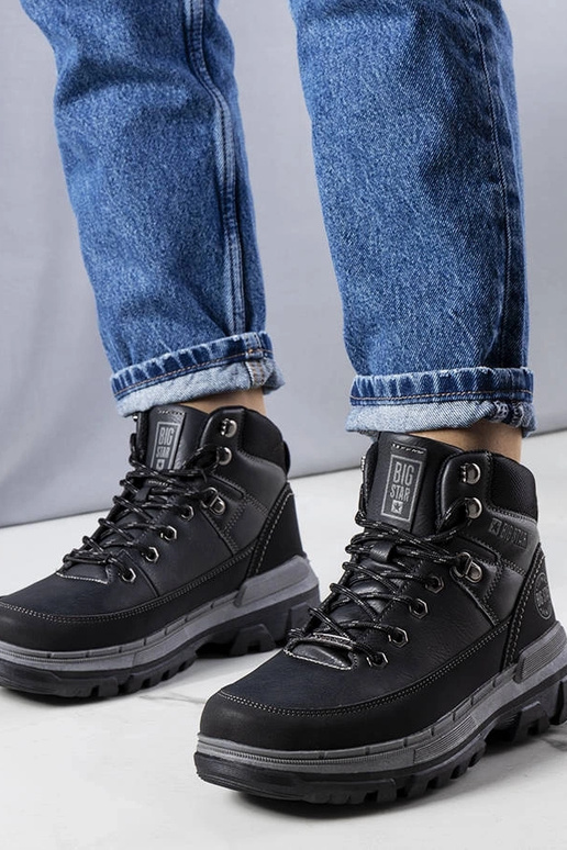 Stivali neri Big Star KK274222 NERO