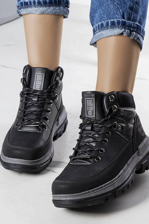 Stivali neri Big Star KK274222 NERO