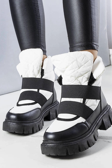 Stivali invernali bianchi,...