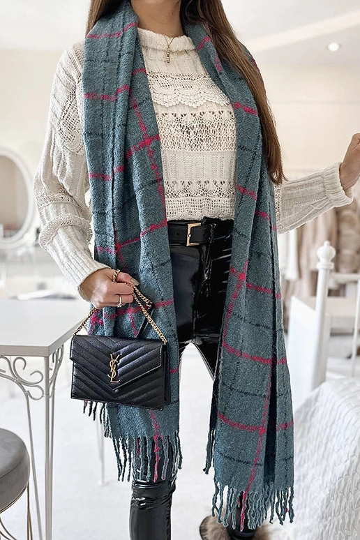 Sciarpa scozzese blu Rachael Sciarpa scozzese blu Rachael