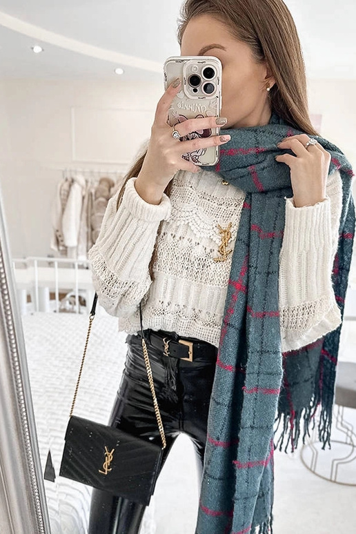 Sciarpa scozzese blu Rachael Sciarpa scozzese blu Rachael