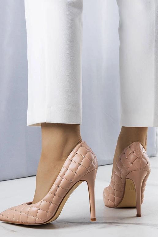 Tacco Dayton trapuntato rosa