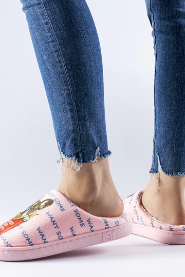 Pantofole Frenchfries rosa morbide 2