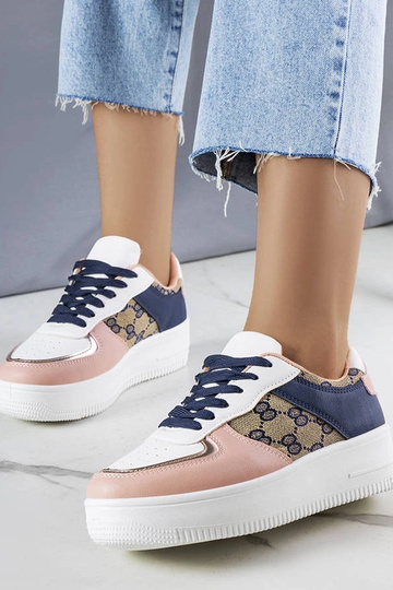 Sneakers da donna Luzia rosa e blu navy