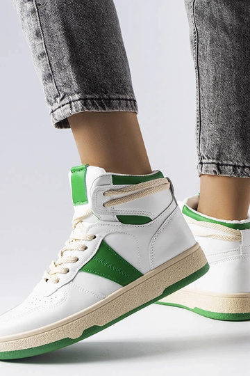 Sneakers alte verdi Robin 2