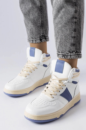 Sneakers alte blu di Robin