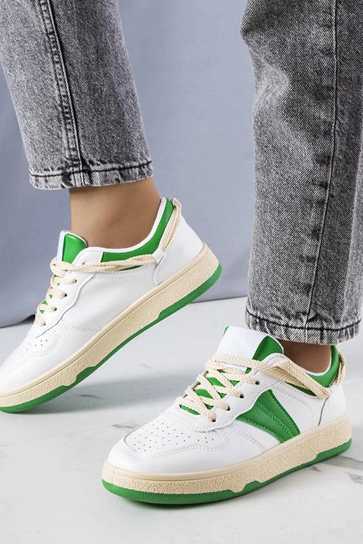 Sneakers da donna verdi Marcella