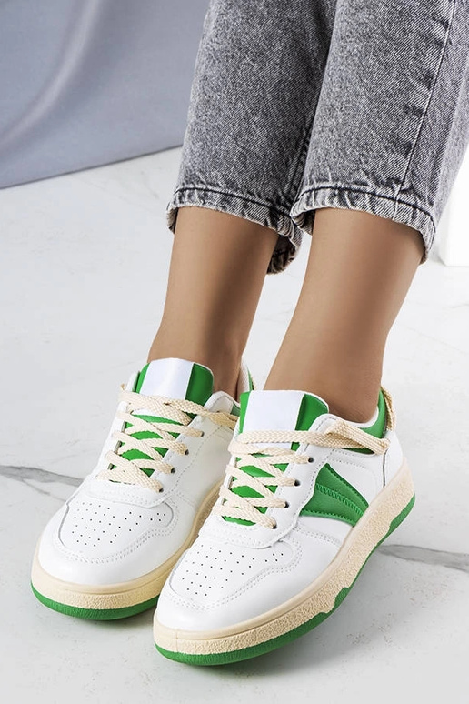 Sneakers da donna verdi Marcella