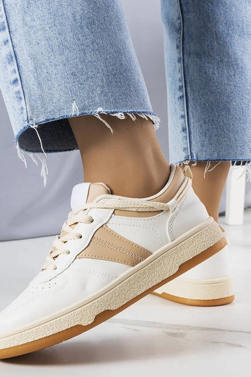 Sneakers da donna beige Marcella