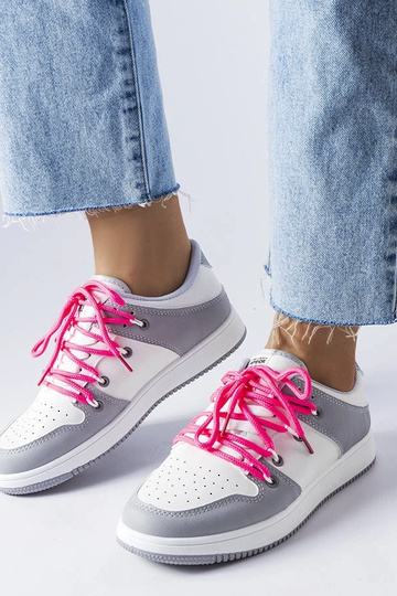 Sneakers retrò bianche Shari