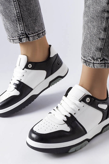 Sneakers con plateau Kristie nere