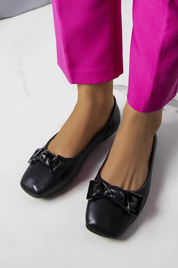 Ballerine nere Tabitha Bow 2