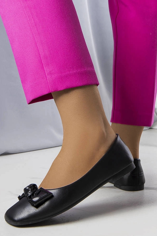 Ballerine nere Tabitha Bow