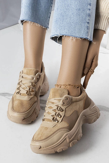 Sneakers beige in... 2