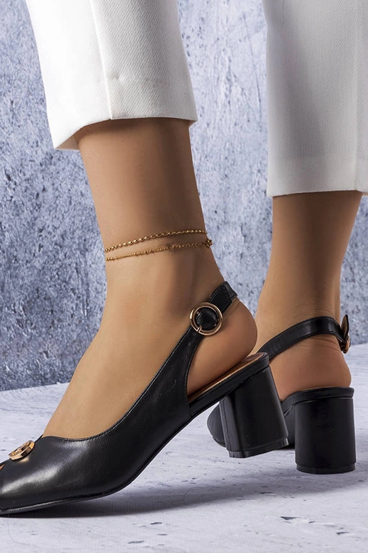 Sandali Grimard neri eleganti