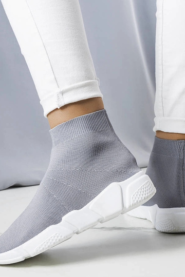 Sneakers alte grigie William 2